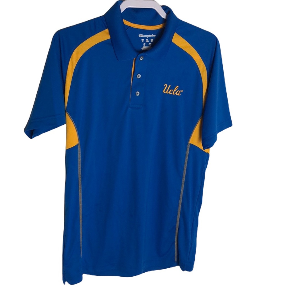 UCLA Bruins Champion Polo Collar Shirt Size M